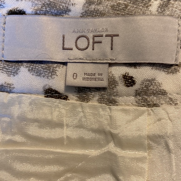 NWOT SZ 0 Loft pencil skirt - Picture 5 of 6